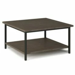 Rhonda Square Coffee Table - WyndenHall Natural -Coffee Tables Elegant store unnamed file 5013
