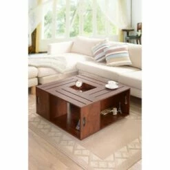 Eugene Coffee Table Vintage Walnut - HOMES: Inside + Out