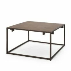 Reidsville Modern Industrial Coffee Table - Christopher Knight Home Gray/bronze -Coffee Tables Elegant store unnamed file 5070