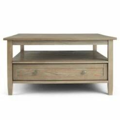 36" Norfolk Square Coffee Table - Wyndenhall Gray -Coffee Tables Elegant store unnamed file 5078