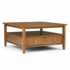 36" Norfolk Square Coffee Table - Wyndenhall Gray -Coffee Tables Elegant store unnamed file 5082