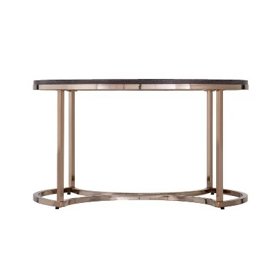 3pc Linder Round Nesting Coffee Tables Champagne - Aiden Lane 4 3pc Linder Round Nesting Coffee Tables Champagne - Aiden Lane - Image 2