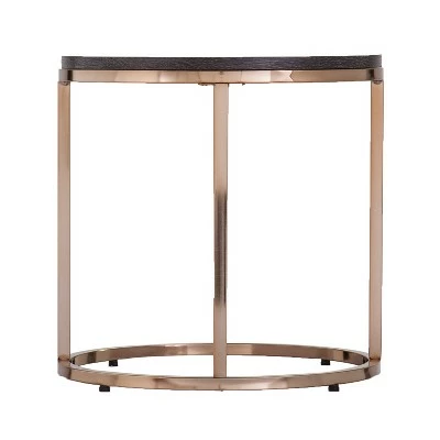3pc Linder Round Nesting Coffee Tables Champagne - Aiden Lane 7 3pc Linder Round Nesting Coffee Tables Champagne - Aiden Lane - Image 5