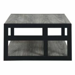 Monterey Square Coffee Table Weathered Gray/Black - Breighton Home 7 Monterey Square Coffee Table Weathered Gray/Black - Breighton Home -Coffee Tables Elegant store unnamed file 5111