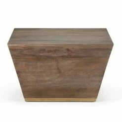 28" Gillean Square Coffee Table Dark Brown - WyndenHall -Coffee Tables Elegant store unnamed file 5137