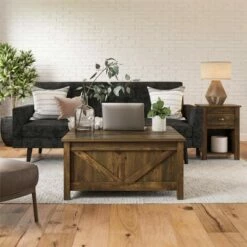 Room & Joy Brookside Lift Top Coffee Table Rustic - Room & Joy -Coffee Tables Elegant store unnamed file 5147