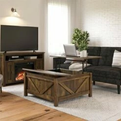 Room & Joy Brookside Lift Top Coffee Table Rustic - Room & Joy -Coffee Tables Elegant store unnamed file 5155