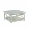 Seaside Lodge Coffee Table - White - Home Styles