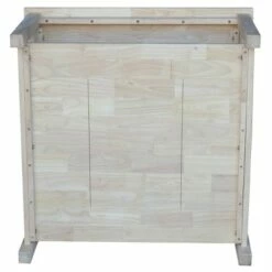 Hampton Square Coffee Table - Unfinished - International Concepts -Coffee Tables Elegant store unnamed file 5195