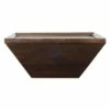 36" Square Shape Acacia Wood Coffee Table with Trapezoid Base Brown - The Urban Port -Coffee Tables Elegant store unnamed file 5199