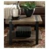 27" Modesto Square Coffee Table Brown - Alaterre Furniture -Coffee Tables Elegant store unnamed file 5203