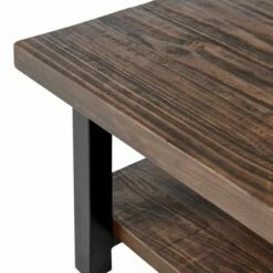 Pomona Cube Coffee Table Reclaimed Wood Rustic Natural - Alaterre Furniture -Coffee Tables Elegant store unnamed file 5233
