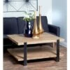 Olivia & May Industrial Wood Coffee Table Brown - Olivia & May -Coffee Tables Elegant store unnamed file 5234