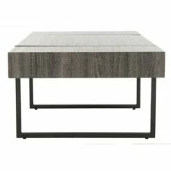 Tristan Rectangular Modern Coffee Table - Safavieh Black -Coffee Tables Elegant store unnamed file 524