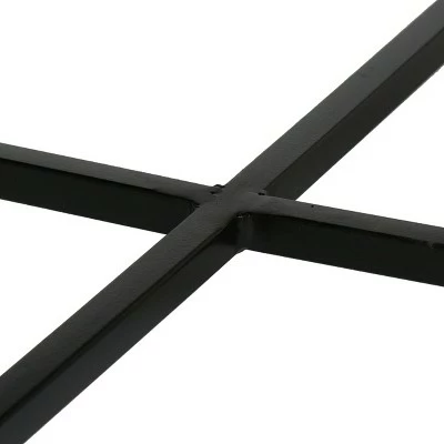 Senia Boho Glam Handcrafted Marble Top Coffee Table Black/Dark Espresso - Christopher Knight Home 7 Senia Boho Glam Handcrafted Marble Top Coffee Table Black/Dark Espresso - Christopher Knight Home - Image 5