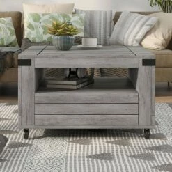 La Jolla Farmhouse Storage Coffee Table Vintage Gray Oak - HOMES: Inside + Out 15 La Jolla Farmhouse Storage Coffee Table Vintage Gray Oak - HOMES: Inside + Out -Coffee Tables Elegant store unnamed file 5280