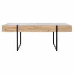 Tristan Rectangular Modern Coffee Table - Safavieh Black -Coffee Tables Elegant store unnamed file 529