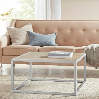 Madison Park Lana Cocktail Table Natural 4 Madison Park Lana Cocktail Table Natural - Image 2