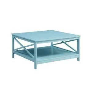 36" Oxford Square Coffee Table - Breighton Home Sea Foam 6 36" Oxford Square Coffee Table - Breighton Home Sea Foam - Image 4