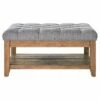 Southgate Natural Button Tufted Tapered Cocktail Ottoman Smoke - Inspire Q 1 Southgate Natural Button Tufted Tapered Cocktail Ottoman Smoke - Inspire Q -Coffee Tables Elegant store unnamed file 5336