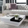 Coffee Table White/Black - Safavieh 2 Coffee Table White/Black - Safavieh -Coffee Tables Elegant store unnamed file 5339