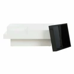 Coffee Table White/Black - Safavieh -Coffee Tables Elegant store unnamed file 5342