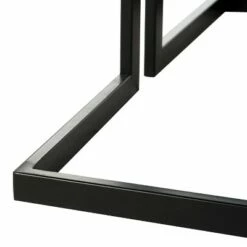 Amalya Mid-Century Coffee Table - Dark Gray & Black - Safavieh -Coffee Tables Elegant store unnamed file 5375