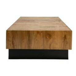 Acacia Wood Coffee Table Black - Sagebrook Home