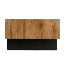 Acacia Wood Coffee Table Black - Sagebrook Home -Coffee Tables Elegant store unnamed file 5415
