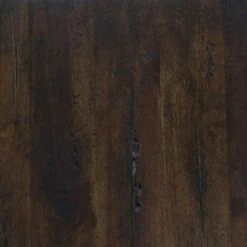 27.5" Set Of 2 Arcadia Acacia Wood Square Coffee Tables Antiqued Mocha - Alaterre Furniture