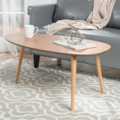 Elam Wood Coffee Table - Christopher Knight Home Natural