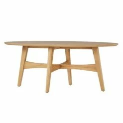 Flournoy Danish Mod Tapered Leg Cocktail Table - Inspire Q® Oak -Coffee Tables Elegant store unnamed file 5450