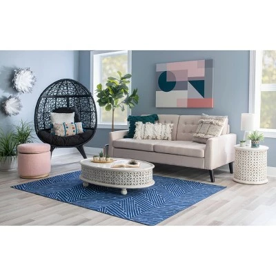 Lainey Oval Coffee Table - Powell Company Natural 9 Lainey Oval Coffee Table - Powell Company Natural - Image 7