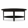 Ancelina Modern and Contemporary Finished Coffee Table Dark Brown - Baxton Studio