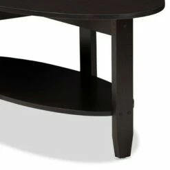 Ancelina Modern and Contemporary Finished Coffee Table Dark Brown - Baxton Studio -Coffee Tables Elegant store unnamed file 5489