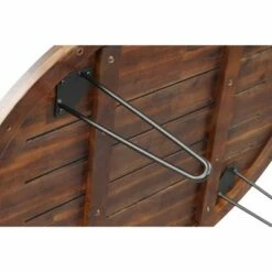 44" Hudson Oval Coffee Table Dark Brown/Black - Summerland Home 14 44" Hudson Oval Coffee Table Dark Brown/Black - Summerland Home -Coffee Tables Elegant store unnamed file 5511