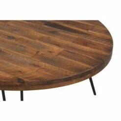 44" Hudson Oval Coffee Table Dark Brown/Black - Summerland Home 15 44" Hudson Oval Coffee Table Dark Brown/Black - Summerland Home -Coffee Tables Elegant store unnamed file 5512