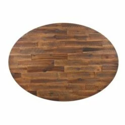 44" Hudson Oval Coffee Table Dark Brown/Black - Summerland Home 17 44" Hudson Oval Coffee Table Dark Brown/Black - Summerland Home -Coffee Tables Elegant store unnamed file 5514