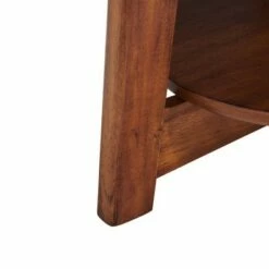 Monterey Oval Mid Century Modern Wood Coffee Table Chestnut - Alaterre Furniture -Coffee Tables Elegant store unnamed file 5544