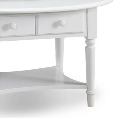 Coffee Table White - Leick Home 4 Coffee Table White - Leick Home - Image 2