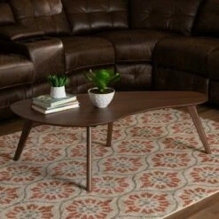 Scarlette Coffee Table Walnut - Baxton Studio -Coffee Tables Elegant store unnamed file 5617