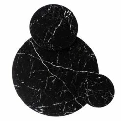 Wibeau Faux Marble Cocktail Table Black - Aiden Lane -Coffee Tables Elegant store unnamed file 5623