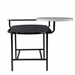 Klindells Faux Marble Cocktail Table Black/Gold - Aiden Lane -Coffee Tables Elegant store unnamed file 5637