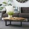 Olivia & May Contemporary Teak Wood Coffee Table Brown - Olivia & May 2 Olivia & May Contemporary Teak Wood Coffee Table Brown - Olivia & May -Coffee Tables Elegant store unnamed file 5651