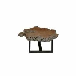 Olivia & May Contemporary Teak Wood Coffee Table Brown - Olivia & May -Coffee Tables Elegant store unnamed file 5654