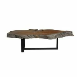 Olivia & May Contemporary Teak Wood Coffee Table Brown - Olivia & May -Coffee Tables Elegant store unnamed file 5655