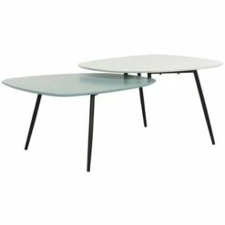 Jasmine Bi Level Coffee Table - White / Gray - Safavieh 13 Jasmine Bi Level Coffee Table - White / Gray - Safavieh -Coffee Tables Elegant store unnamed file 5659