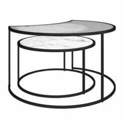 Moon Phases Nesting Coffee Tables White Marble/Glass - Mr. Kate 11 Moon Phases Nesting Coffee Tables White Marble/Glass - Mr. Kate -Coffee Tables Elegant store unnamed file 5666
