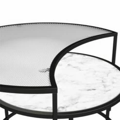 Moon Phases Nesting Coffee Tables White Marble/Glass - Mr. Kate 13 Moon Phases Nesting Coffee Tables White Marble/Glass - Mr. Kate -Coffee Tables Elegant store unnamed file 5668
