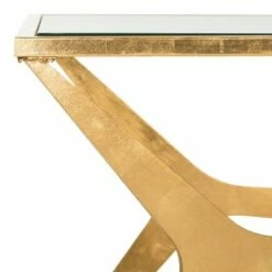 Edythe Coffee Table - Gold / Clear - Safavieh -Coffee Tables Elegant store unnamed file 5675